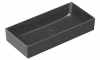 Catalano Verso umywalka nablatowa czarny mat 75x35cm 17535ZENS